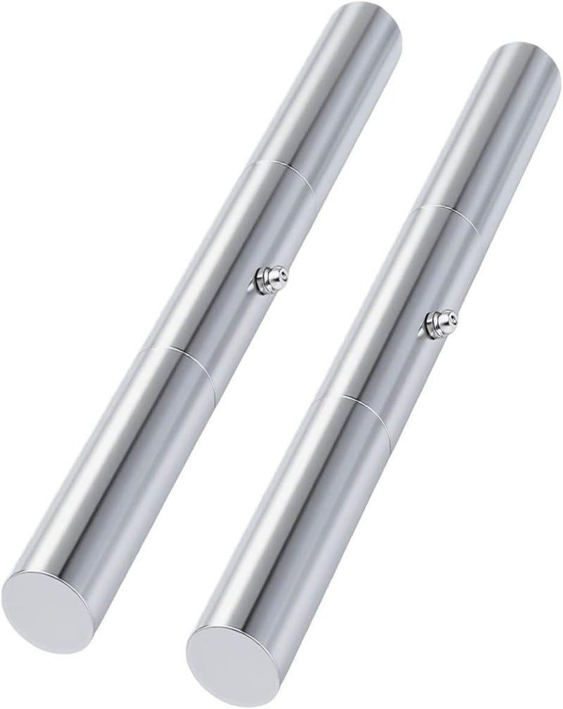 MANNIFEN Weld On Trailer Ramp Hinge 10", Heavy Duty Greasable Ramp Door Hinges, Zinc Plated (2Pack) - Image 1